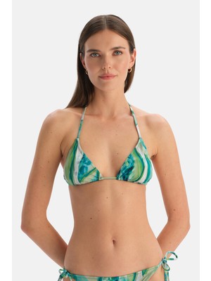 Dagi Multicolor Üçgen Bikini Üst