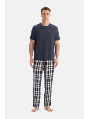 Dagi Multicolor Ekoseli Dokuma Pantolon