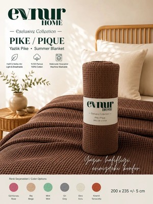 Evnur Home Lüks Pike Çift Kişilik 200X235