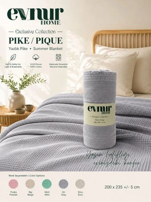 Evnur Home Lüks Pike Çift Kişilik 200X235