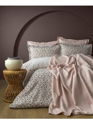 Apricitas Home Odelin Blush Çift Kişilik Cozy Set