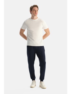 Dagi Lacivert Nervürlü Jogger Pantolon
