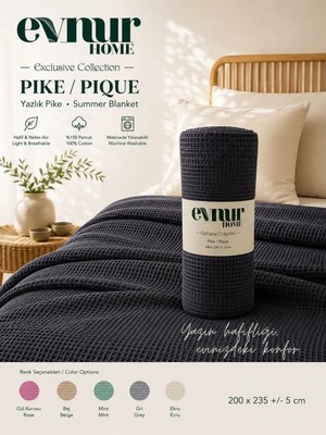 Evnur Home Lüks Pike Çift Kişilik 200X235