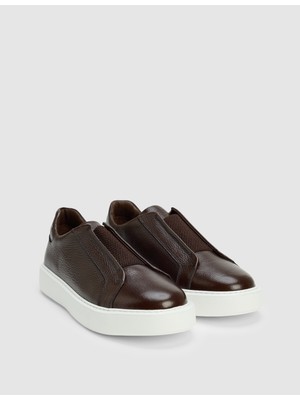 Pierre Cardin Erkek Koyu Kahverengi %100 Deri Casual Ayakkabı 50327087-VR084