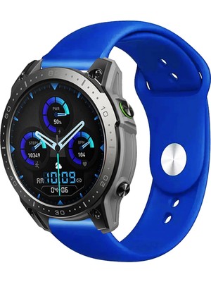 Kreton Zeblaze Ares 3 Pro Akıllı Saat ile Uyumlu Yumuşak Dokulu Silikon Kordon Kayış