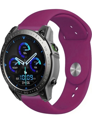 Kreton Zeblaze Ares 3 Pro Akıllı Saat ile Uyumlu Yumuşak Dokulu Silikon Kordon Kayış