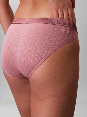Calvin Klein Kadın / Kız Pembe Calvin Klein Bıkını Pembe Kadın Bikini Alt Külot