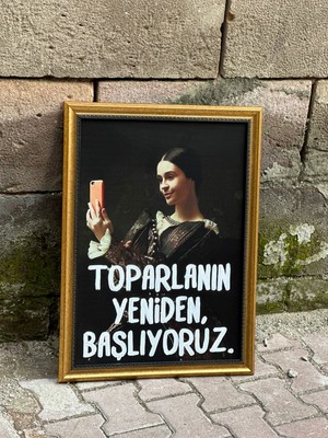 Musnig Dekoratif Sanatsal Çerçeveli Tablo H29H29