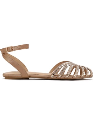Derimod Kadın Bronz Taşlı Sandalet 26SFE450114