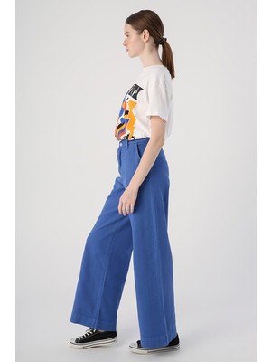 Allday  Indigo Bol Paça Cepli Pantolon