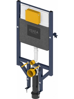 Isvea Durezza Gömme Rezervuar Alçıpan Tipi 8 cm Profil Şasi 3/6 Litre Duvar Içi | 52DR0201I