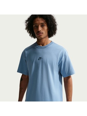 Nike Erkek Mavi Sportswear Premium Essentials Heavyweight Tişört | IH1121-486