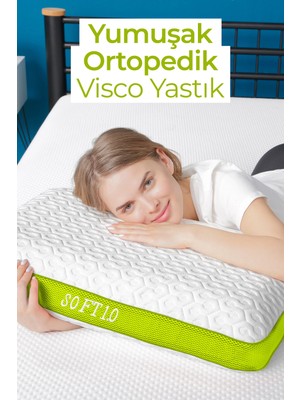 Viscofoam Ergofoam Galaxy Motion Ortopedik Yastık Yumuşak Visco Yastık Soft 1.0