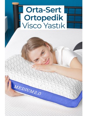 Viscofoam Ergofoam Galaxy Motion Ortopedik Yastık Orta Sert Visco Yastık Medium 2.0