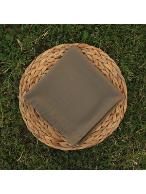 My Vintage Düz Renk Dikişli Tülbent, Oyalık Yazma, Düz India, Tülben