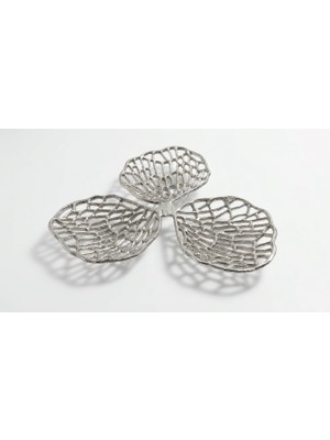 sembol Silver Döküm Tabak 30*29*4