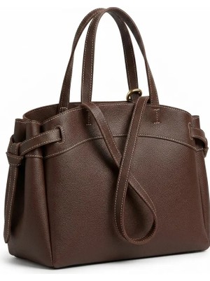 Çantella Kahverengi Tote Çanta