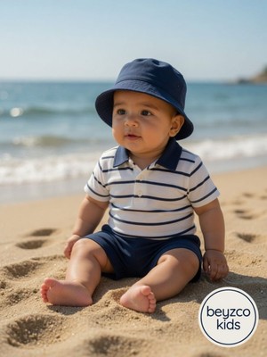 Beyzco Kids Erkek Bebek Yazlık 3lü Takım