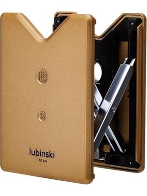 Lubinski New Design Katlanır Slim Delicili Puro Sehpası Gold LB-904