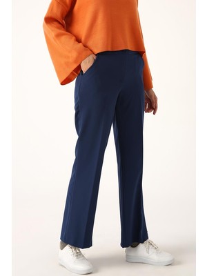 Allday  Indigo Cepli Bol Paça Pantolon