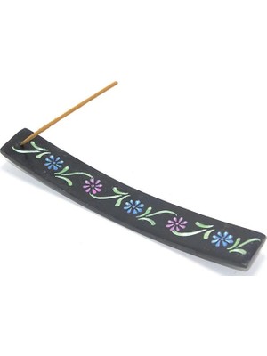 Marsilyan™- Obsidian Taşı Kayık Tütsülük KSK2225