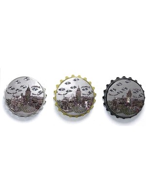 Marsilyan™- Istanbul Temalı Magnet ALK2234