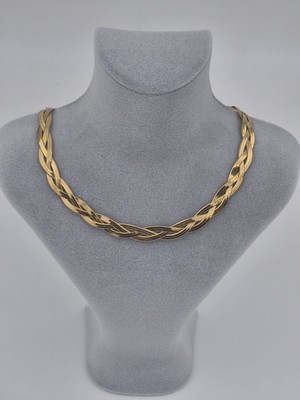 Lujeria Gold Renk Italyan Ezme Zincir