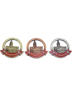 Marsilyan™- Istanbul Temalı Metal Magnet ALK3340