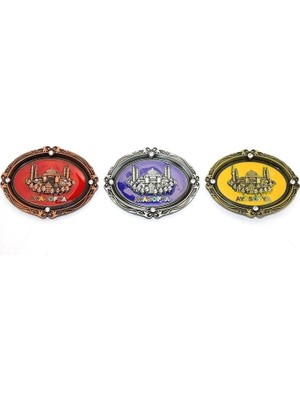 Marsilyan™- Istanbul Temalı Metal Magnet ALK3335