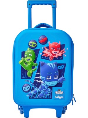 Smiggle Smıggle Pj Mask Tekerlekli Okul Çantası Pijamaskeli