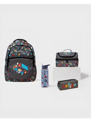 Smiggle Smıggle Neşeli 4 Parçalı Temel Paket Okul Seti