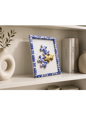 Muguetarts Puzzle Dekoratif Çerçeve (17X23CM. H.1,5cm)