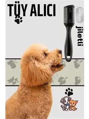 Canarino Kedi ve Köpek Jiletli Tüy Alma Tarağı