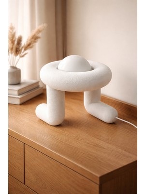 Halo Meksika Abajur | Modern Bohem Tasarım Masa Lambası (25CM)