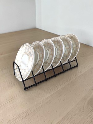 Fincan Tabaklığı Düzenleyici 6 Bölmeli