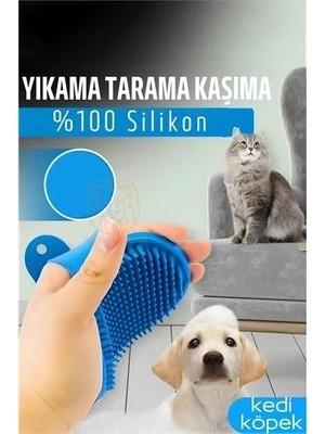 Canarino Hayvan Tüy Toplama Yıkama Kaşınma Silikon Fırçası 721131