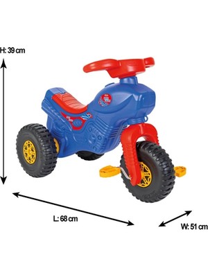 Trend Kapında 07 175 Nessiworld Black Eagle Pedallı Motorsiklet