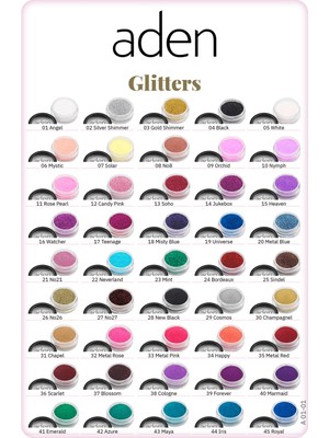Aden Glitter Powder - Işıltılı Toz Mystic(Şeftali)