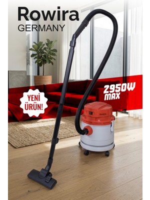 Fiesta Rowira WD205 Master Islak Kuru Elektrikli Süpürge