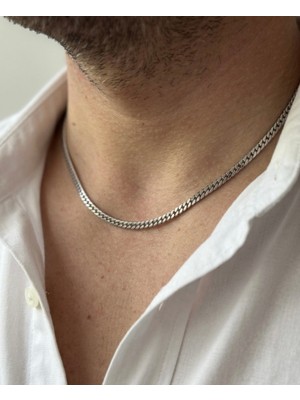 Stainless Steel Minimalist Gurmet Zincir Kolye | Erkek Çelik Kolye Modelleri