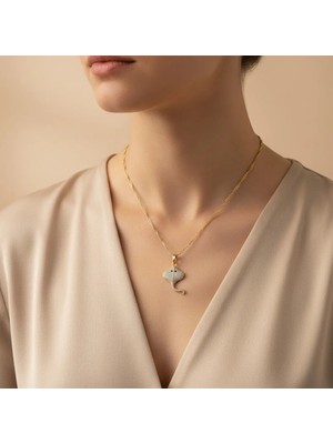 Xuping Jewelry Vatoz Balığı Zirkon Taşlı Kolye