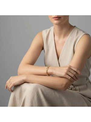 Stil Incisi/xupıng Jewelry Reyna Zirkon Taşlı Bileklik