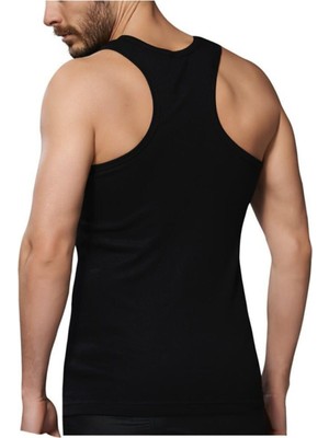 Nacar Store Erkek Askılı 6'lı Paket Ribana Spor Atlet
