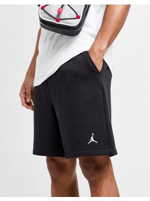 Nike Jordan Essentials Fleece Erkek Siyah Günlük Spor Şort