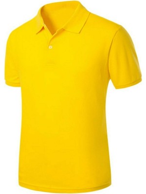 Nacar Store Unisex Polo Yaka Kısa Kol Okul T-Shirt