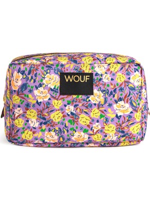 Wouf Sundance Renkli Baskılı Kadın Makyaj Çantası 15 x 10 cm - Renkli Baskılı Şık Makyaj Çantası