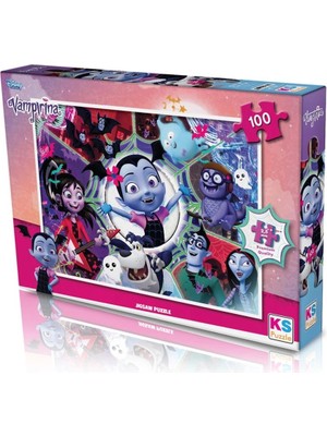Solmazlar Online Mey Ithalat® VP714 Vampirina 100 Parça Çocuk Puzzle -Ks Puzzle