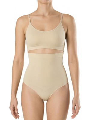 Formactive Kadın Yüksek Bel Slip Dikişsiz Korse Bel - Esnek & Toparlayıcı Iç Giyim 2065