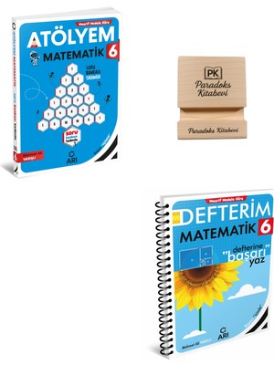 Arı Yayıncılık Arı 6. Sınıf Matematik Atölyem ve Defterim + Telefon Standı