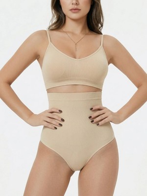Formactive Kadın Dikişsiz Korse Yüksek Bel Slip Toparlayıcı - Esnek & Toparlayıcı İç Giyim 1030